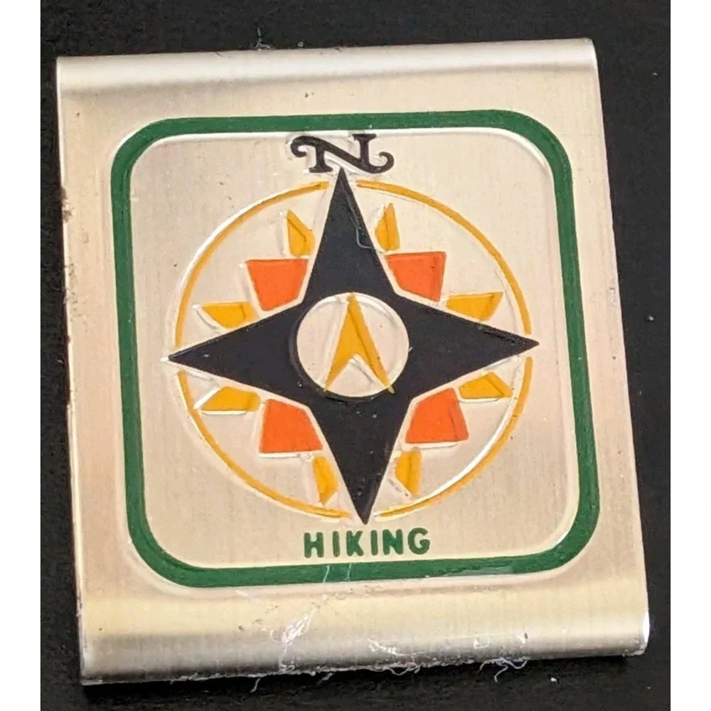 Vintage Boy Scout‎ Belt Loop Hiking  Award Metal Medal